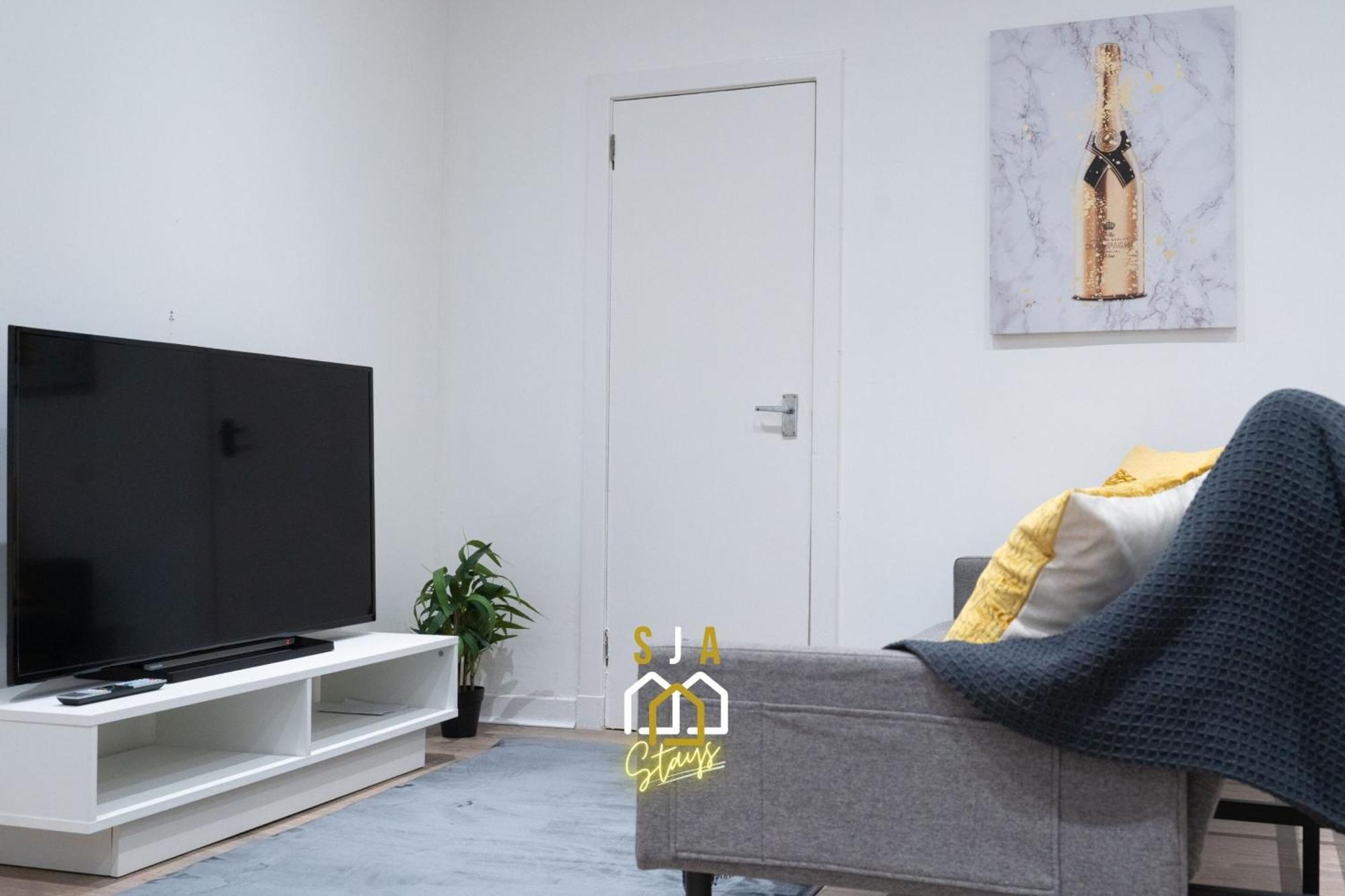 Central City Stay - Sja Stays - 1 Bed Apartment 阿伯丁 外观 照片
