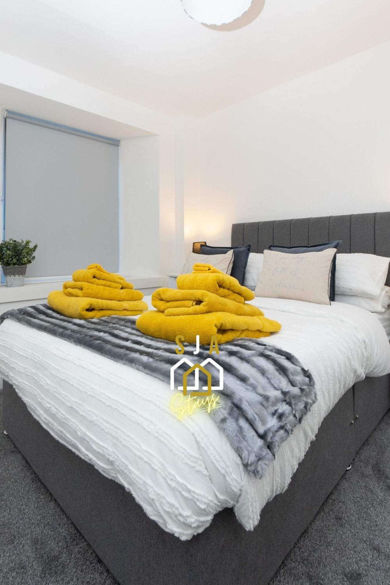 Central City Stay - Sja Stays - 1 Bed Apartment 阿伯丁 外观 照片