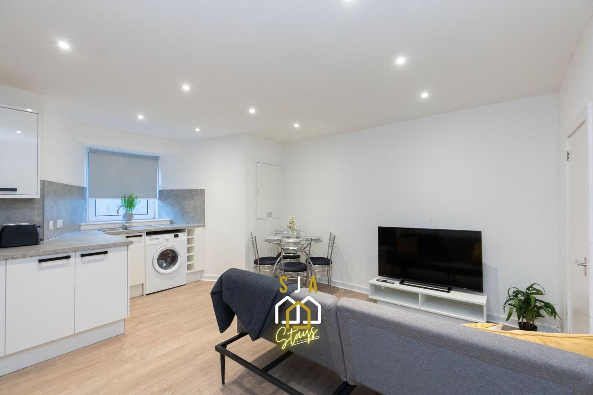 Central City Stay - Sja Stays - 1 Bed Apartment 阿伯丁 外观 照片