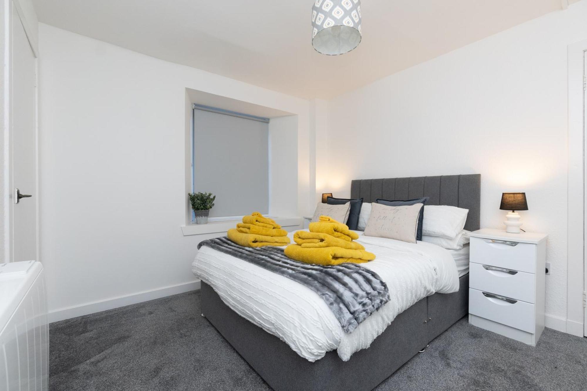 Central City Stay - Sja Stays - 1 Bed Apartment 阿伯丁 外观 照片