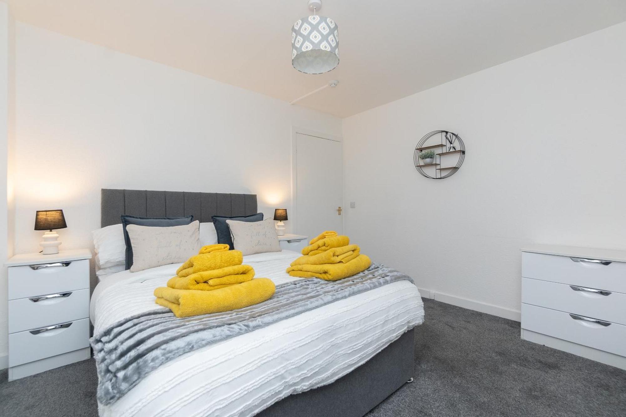 Central City Stay - Sja Stays - 1 Bed Apartment 阿伯丁 外观 照片