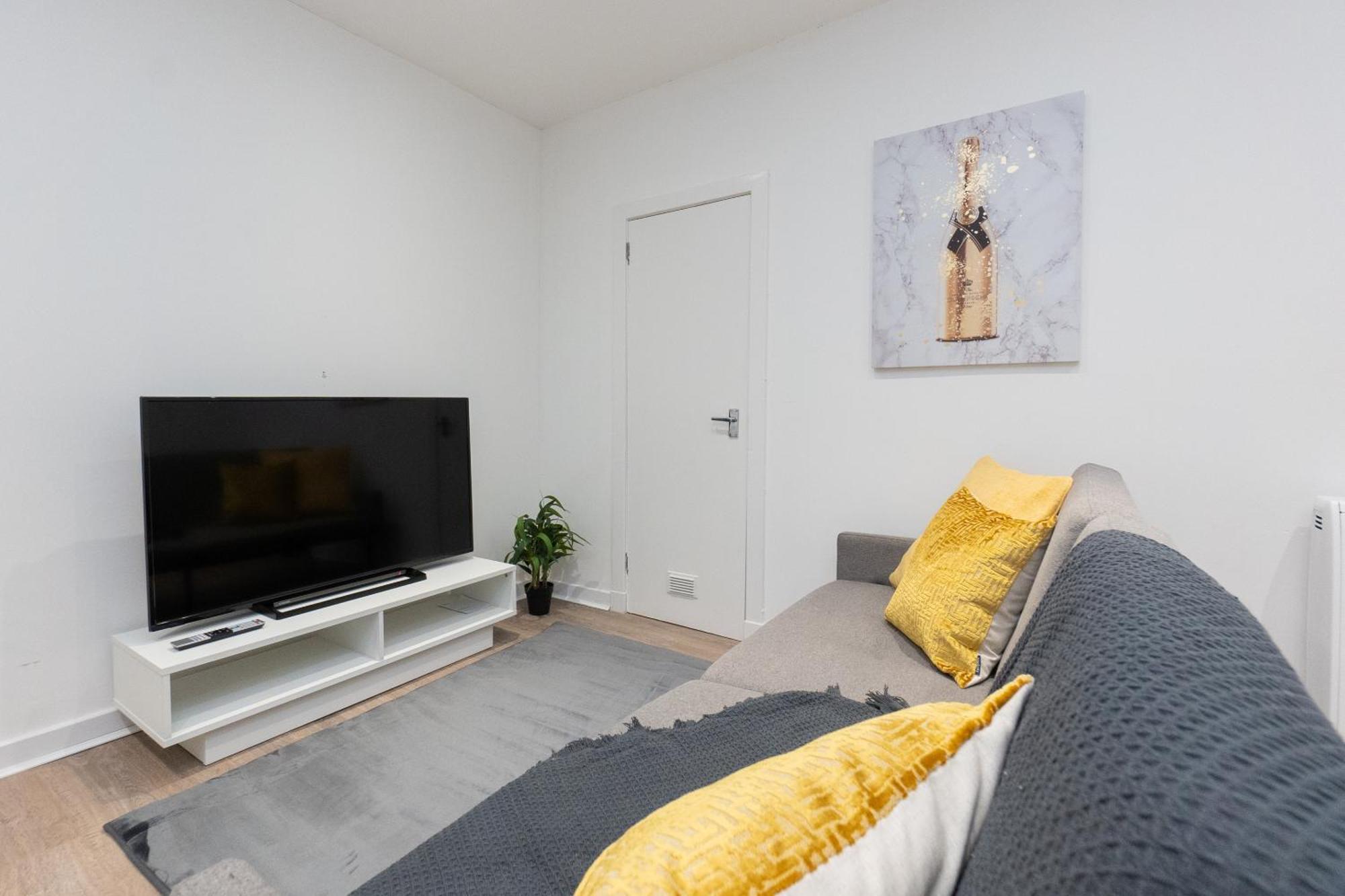 Central City Stay - Sja Stays - 1 Bed Apartment 阿伯丁 外观 照片
